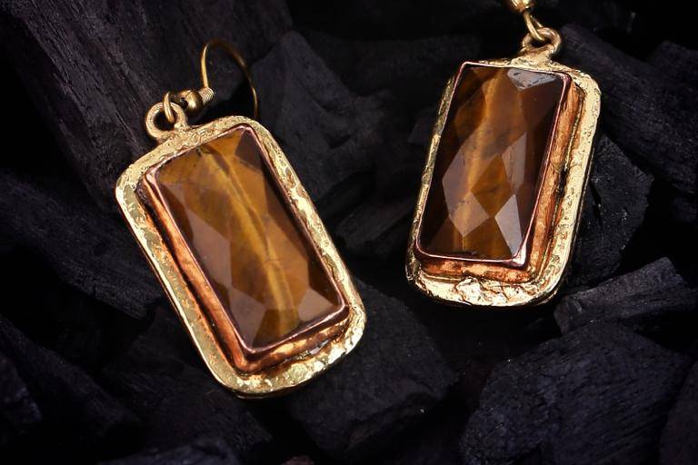 Ochre Dance Earrings