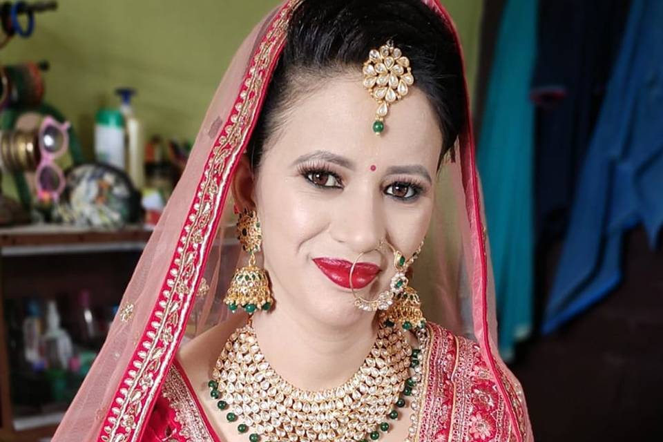 Bridal makeup