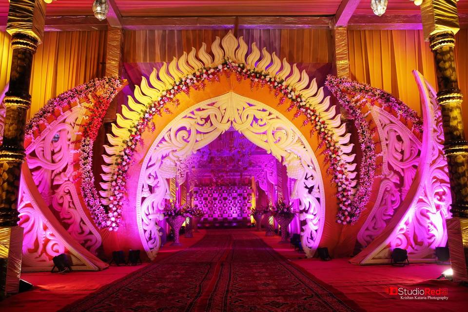 Entrance decor