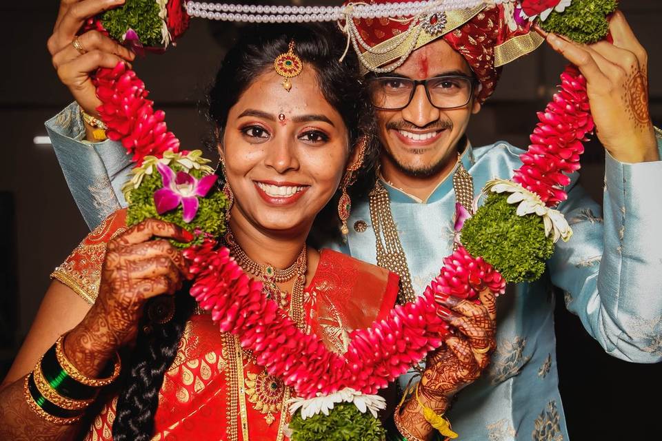 Bride and groom