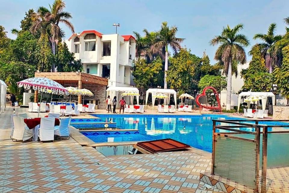 Poolside