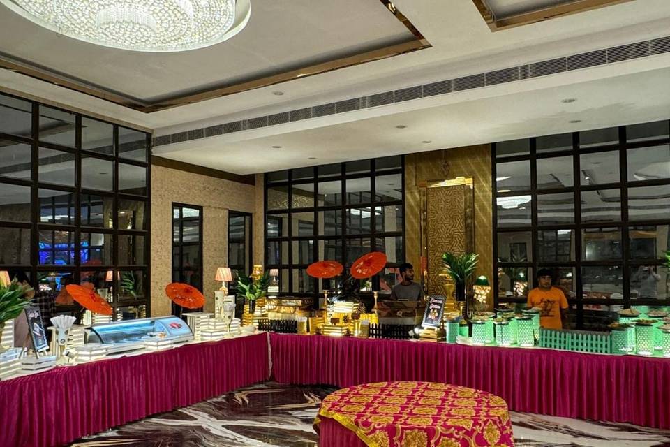 Catering setup