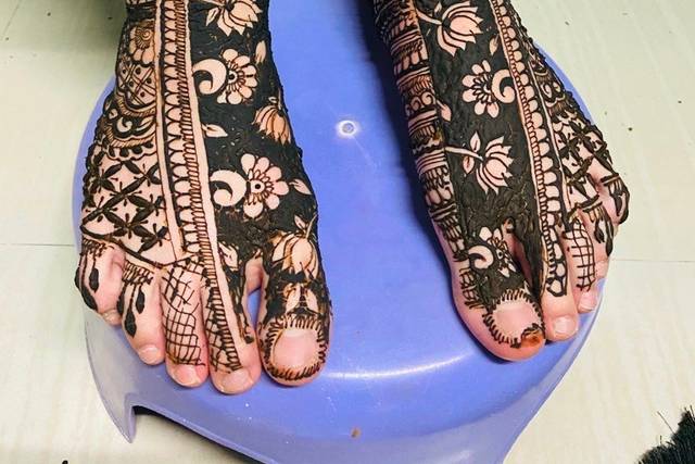 Eid Special full Profesional✨️traditional Mehandi Design.Full Authentic  heena design for Eid easily - YouTube