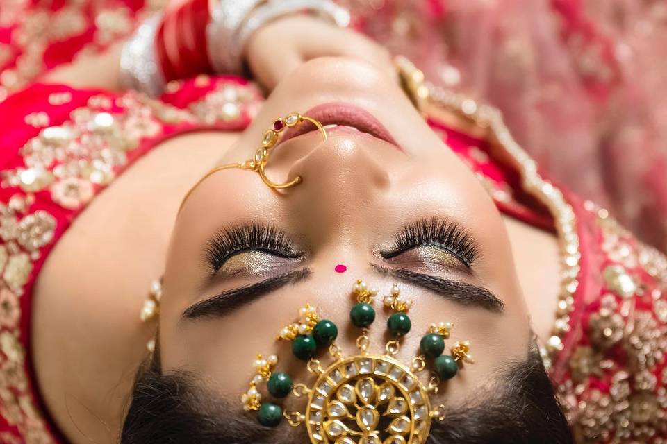 Bridal makeup