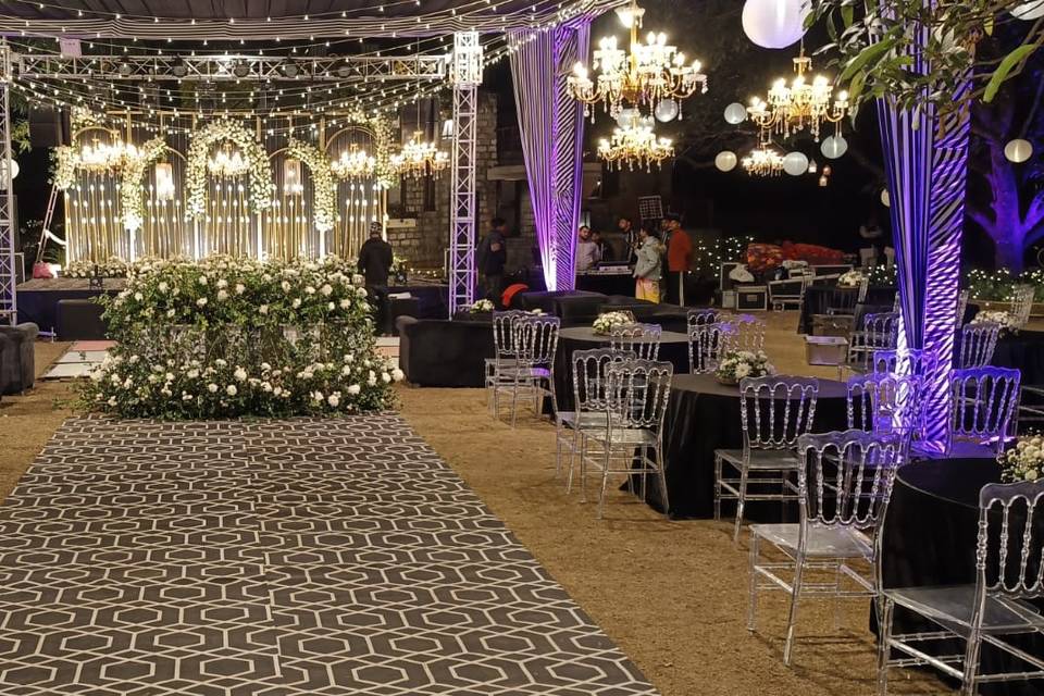 Sangeet stage