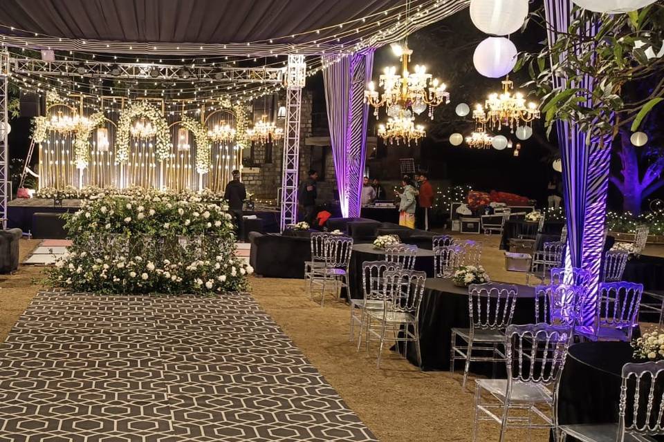 Sangeet stage