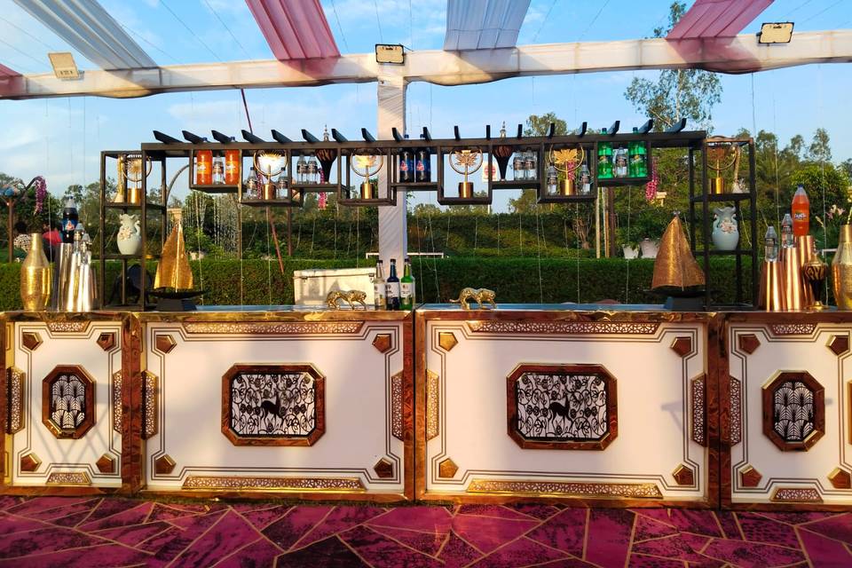 Catering setup