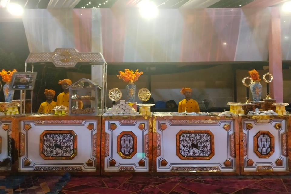 Catering setup