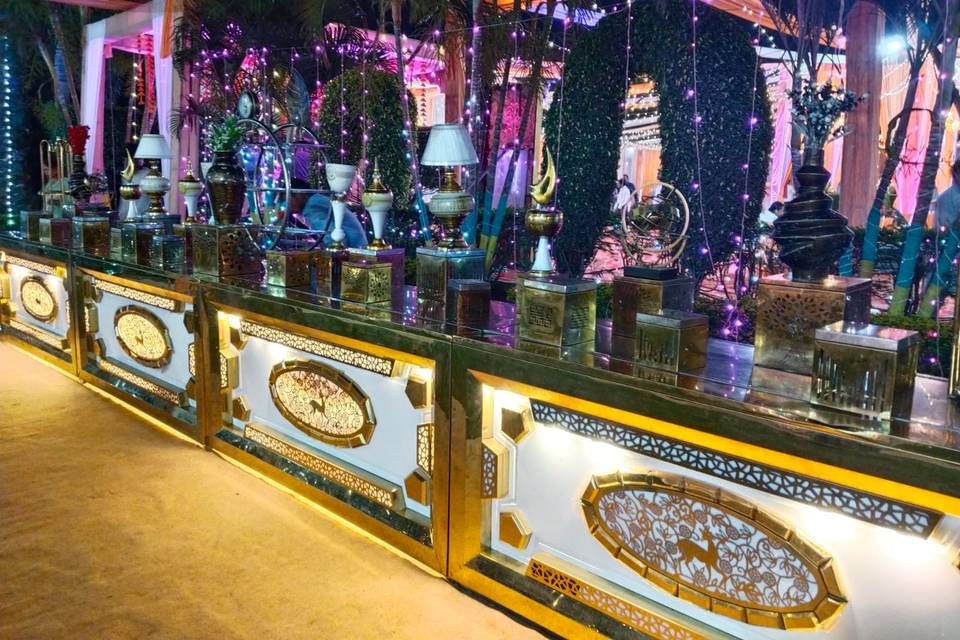 Catering setup