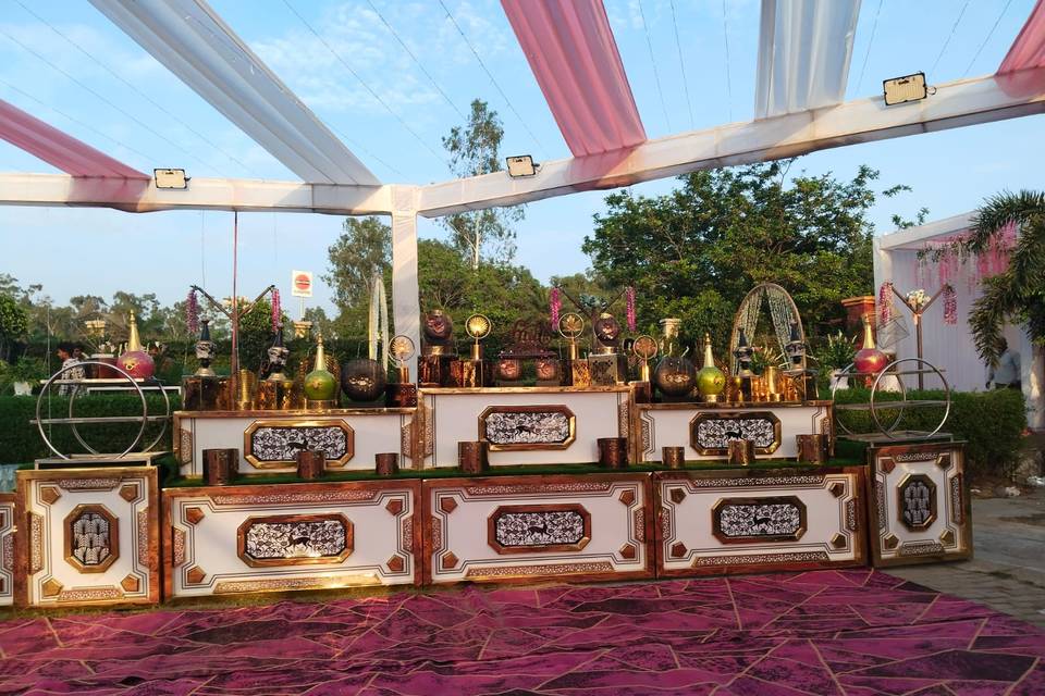 Catering setup
