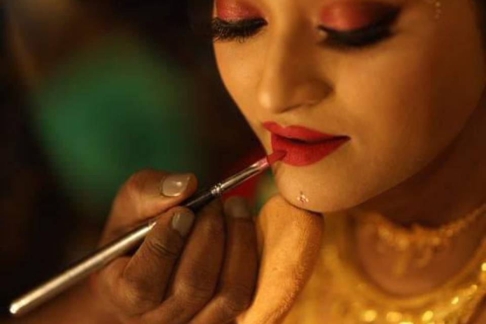 Bridal makeup