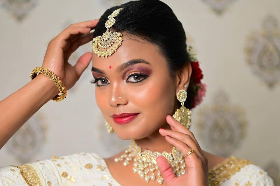 Bridal makeup