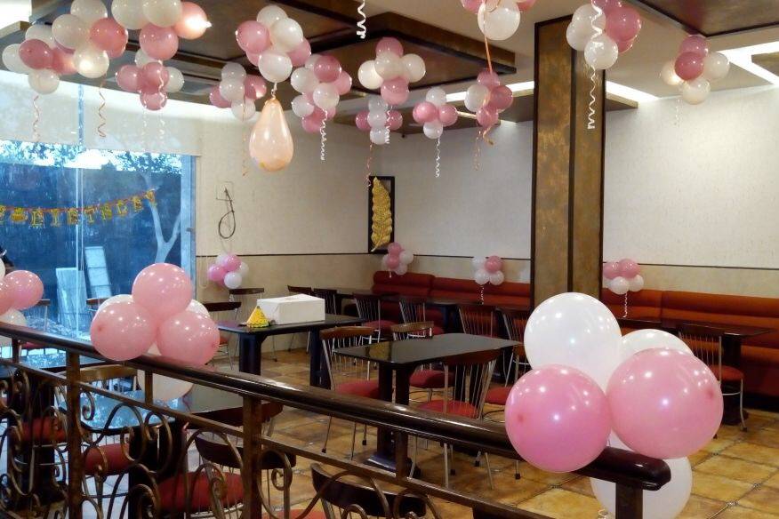 Banquet decor_bday theme