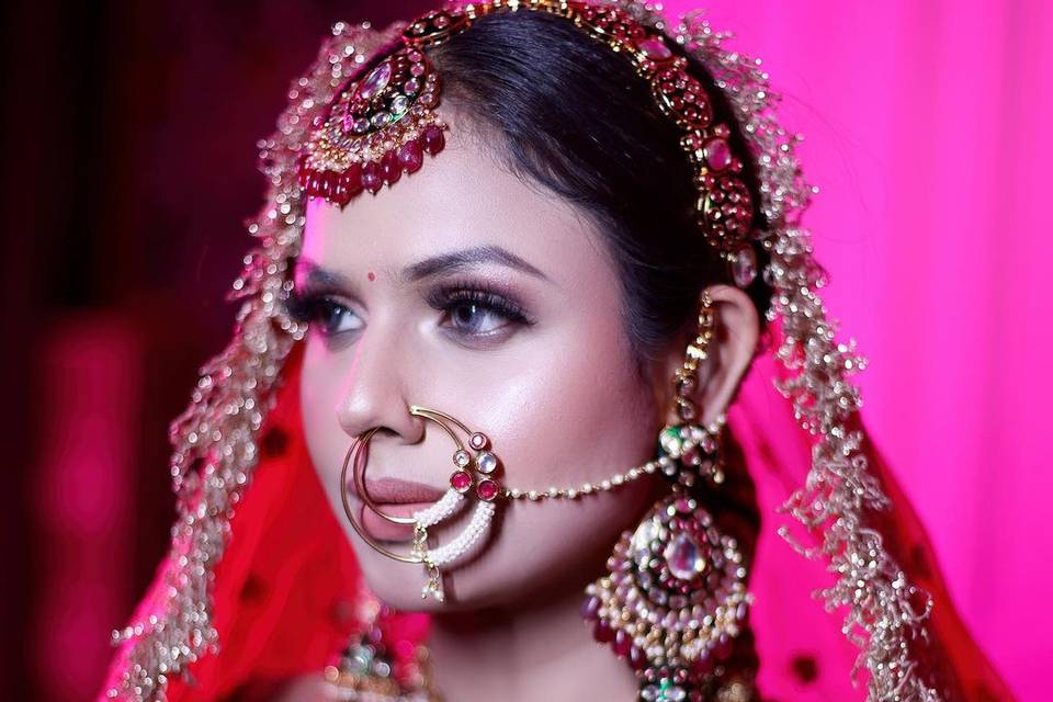 Bridal makeup