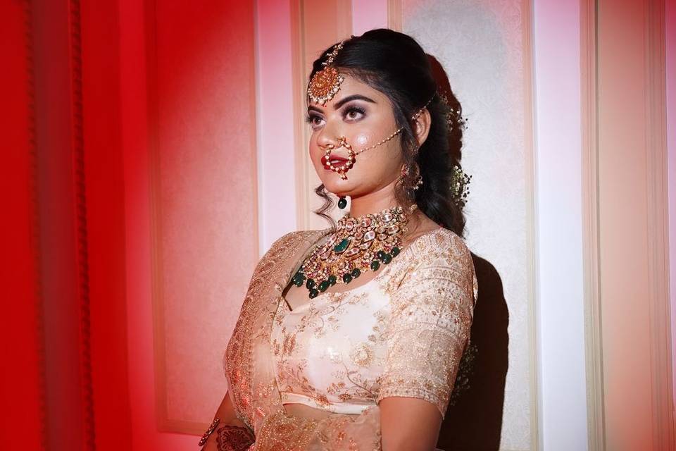 Bridal makeup