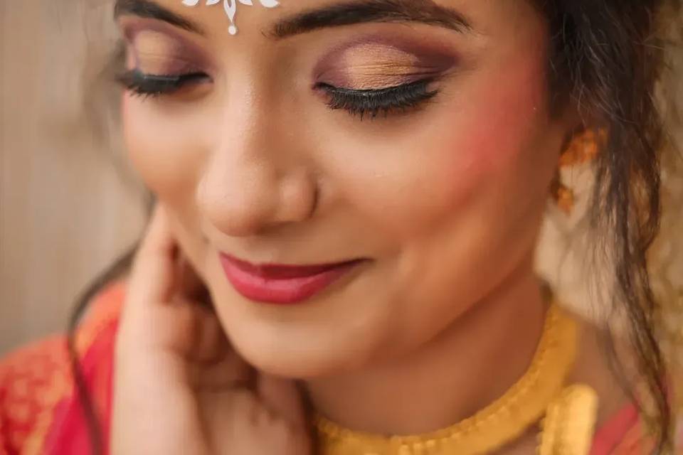 Bridal makeup