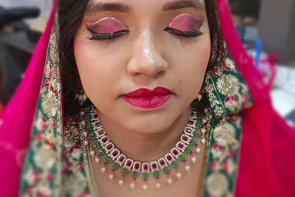 Bridal makeup