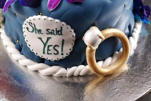 Engagement Cake