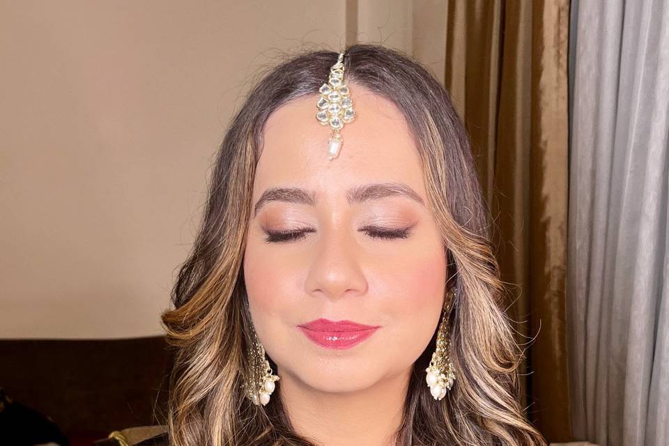 Basic H.D party makeup