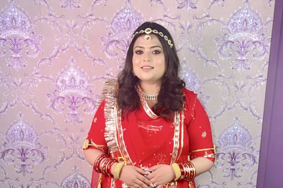 Mehandi makeup