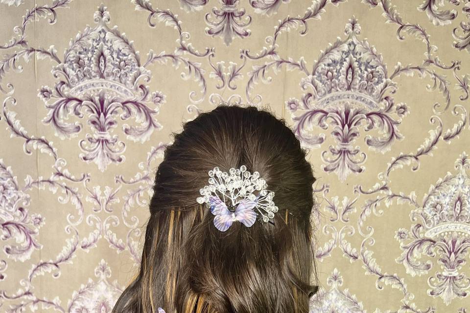 Sangeet hairstyle