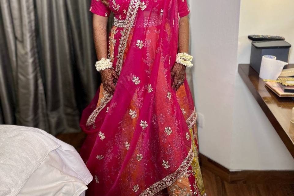 Sangeet makeup