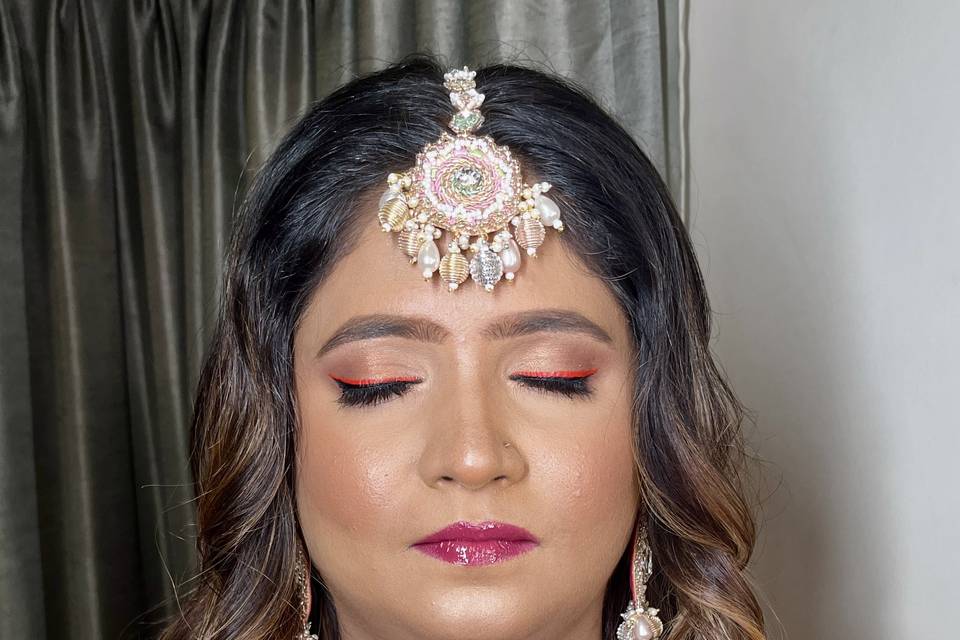 Sangeet makeup