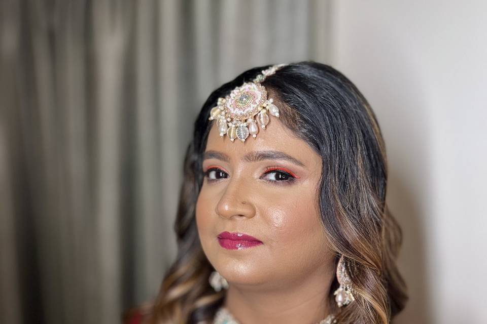 Sangeet makeup