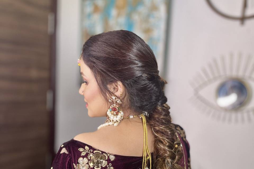 Party hairstyle