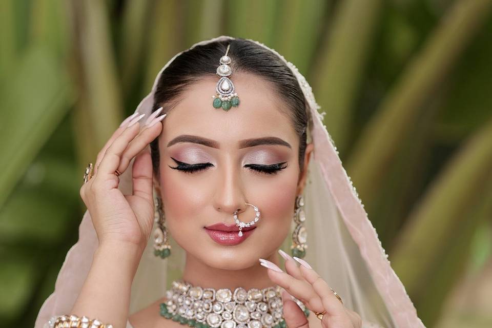 Bridal makeup