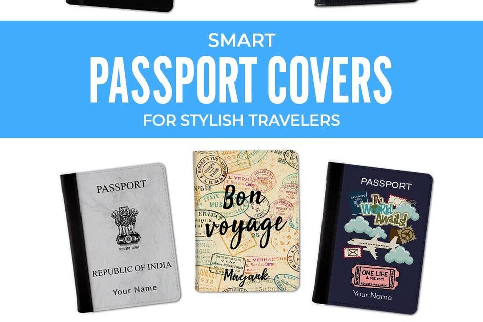 Personalised passport covers