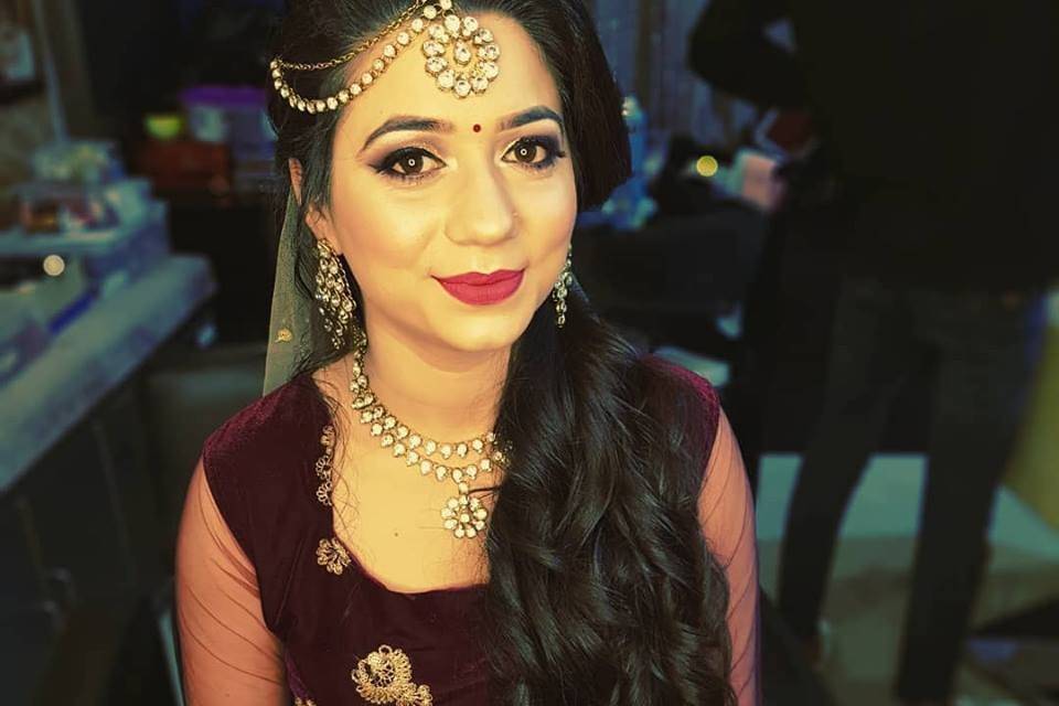 Bridal makeup