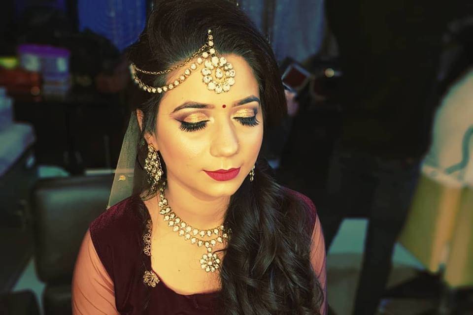 Bridal makeup