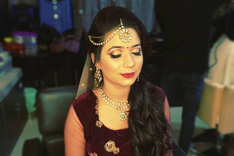 Bridal makeup