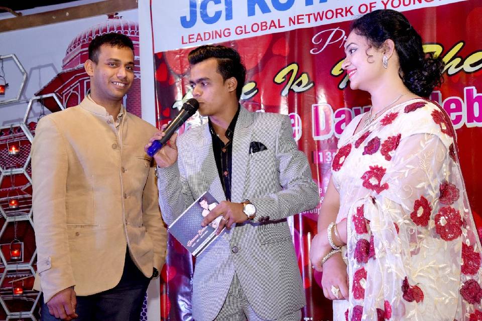 Anchor Gaurav Saini, Kota