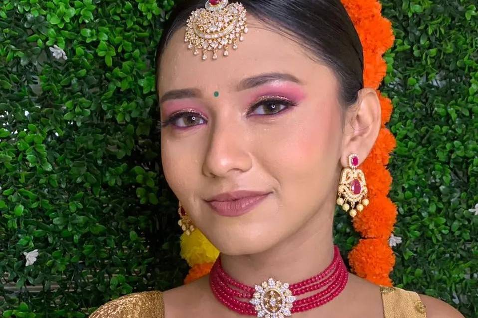 Bridal makeup