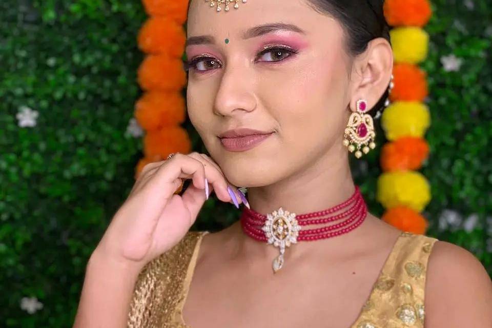 Bridal makeup