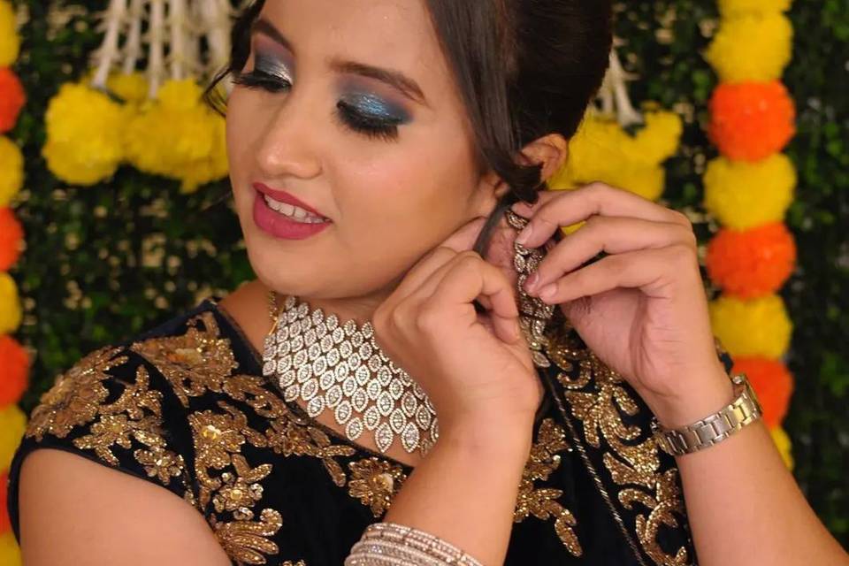 Bridal makeup