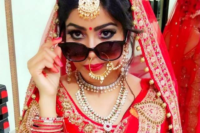 Bridal makeup