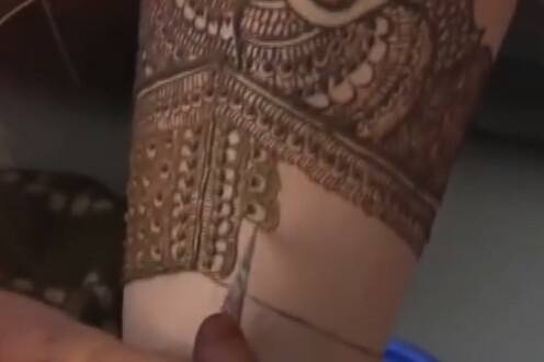 Designer mehndi