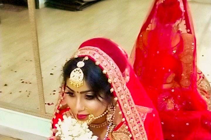 Bridal makeup