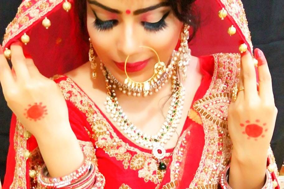 Bridal makeup