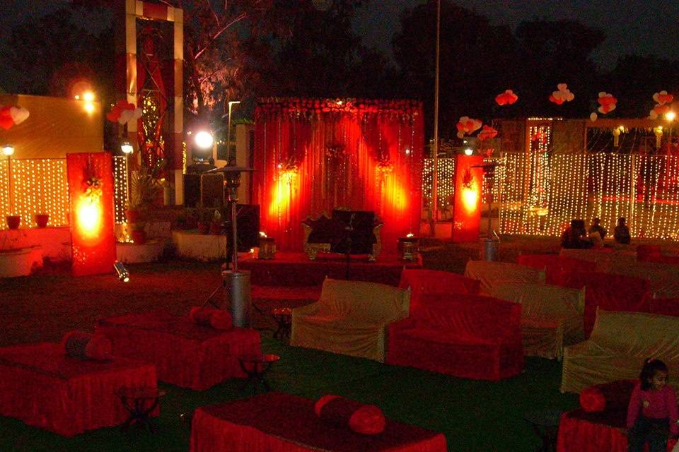 Venue decor