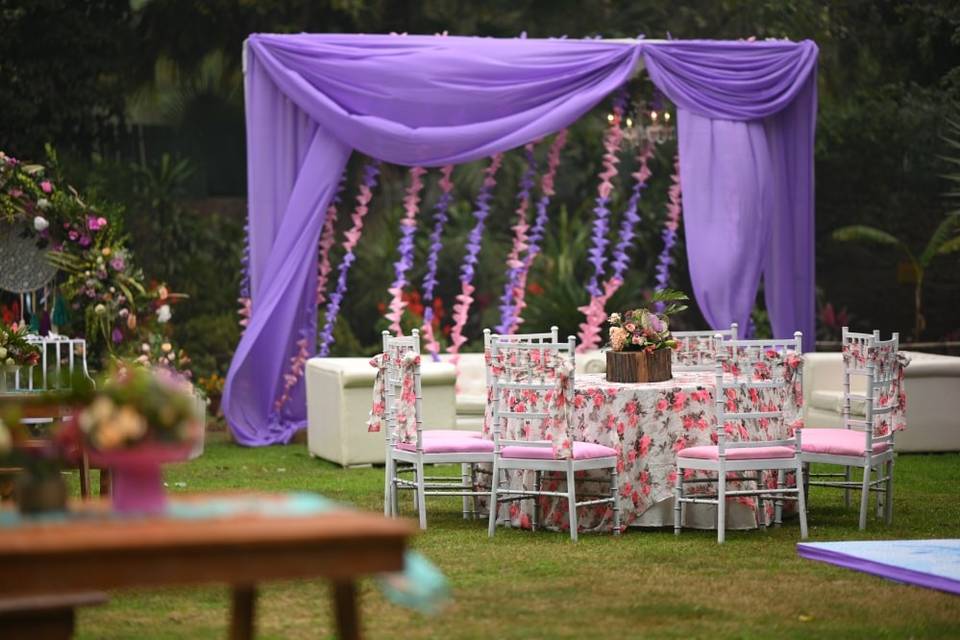 Mehendi decor