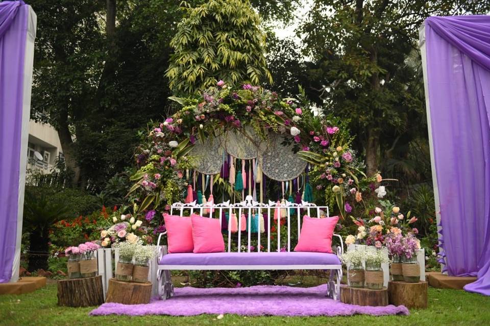 Mehendi Setup