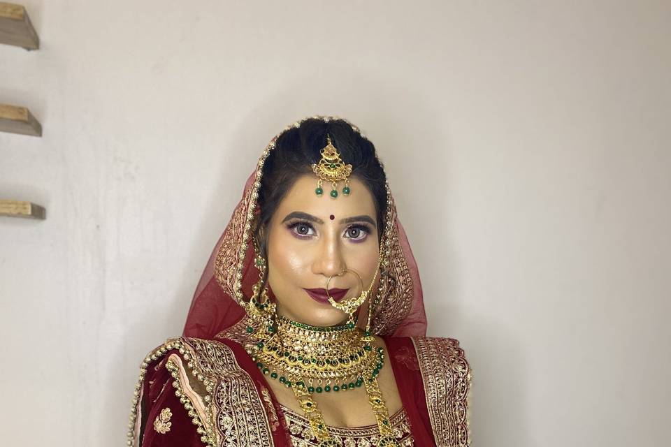 No filter HD Bridal makeup