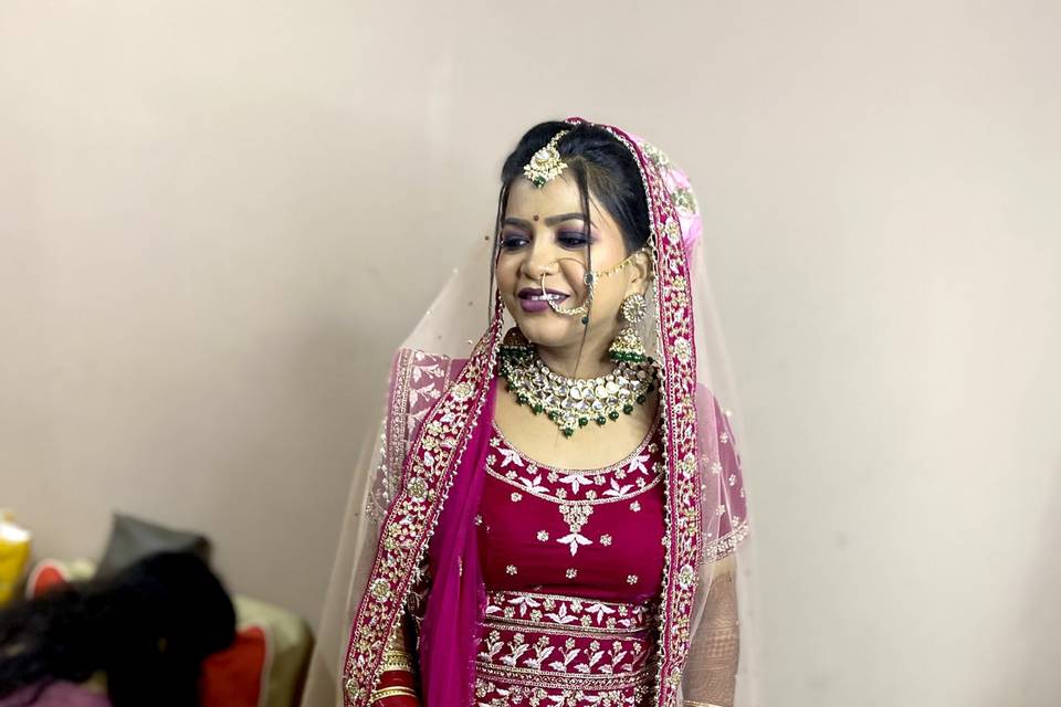 HD Bridal makeup