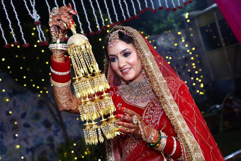 HD no filter bridal makeup