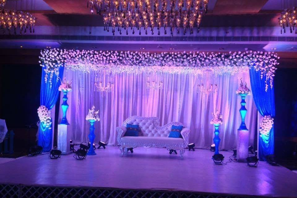 Stage decor and lighting