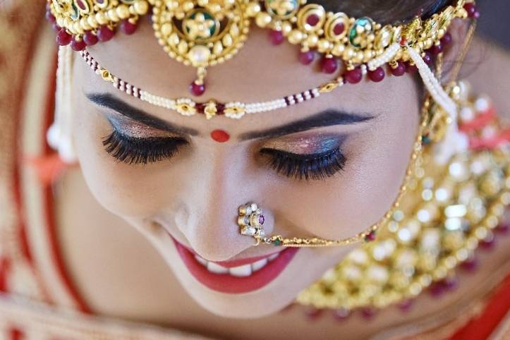 Bridal makeup